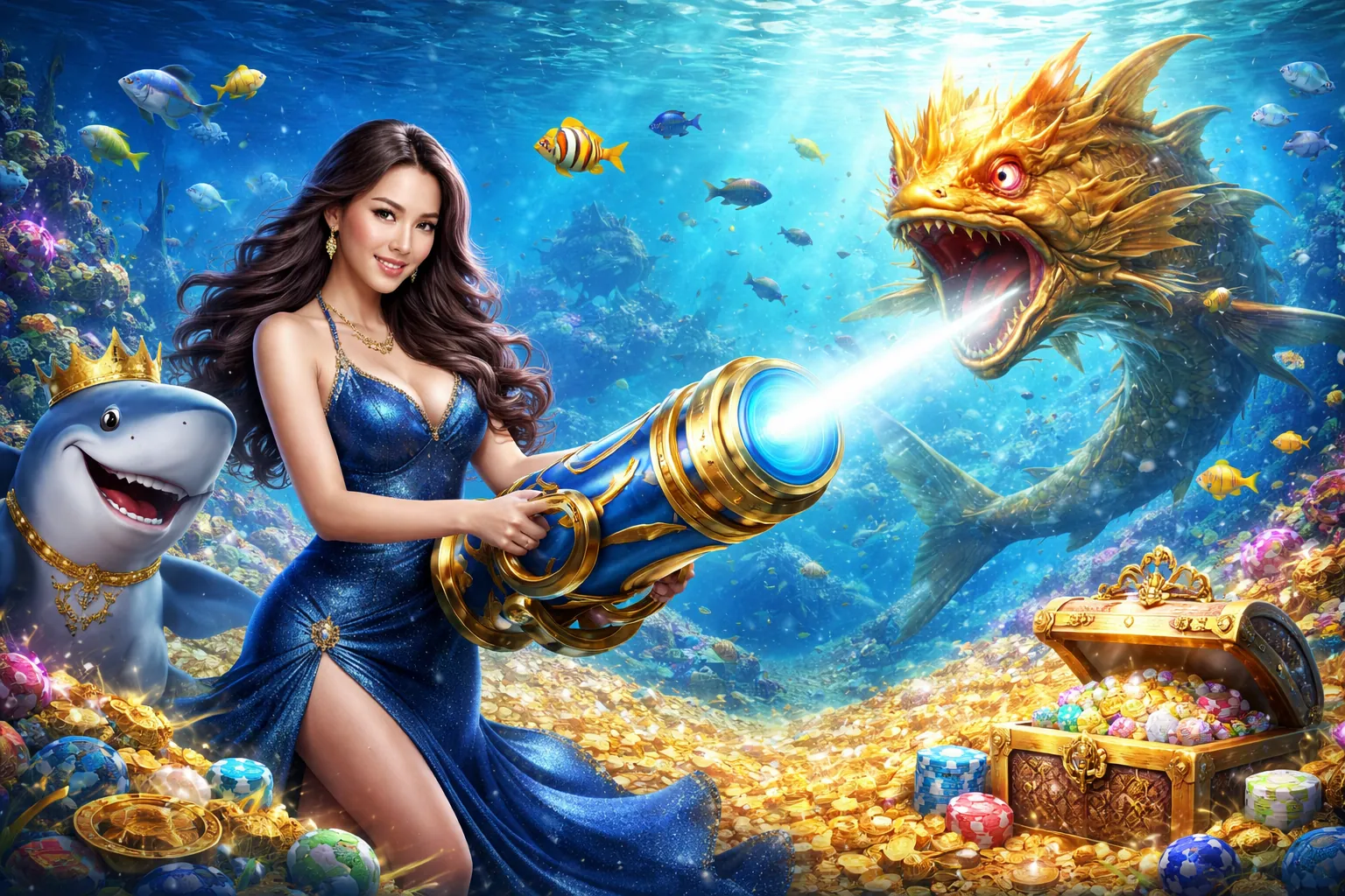 Hình ảnh minh họa hướng dẫn chơi game bắn cá ê88